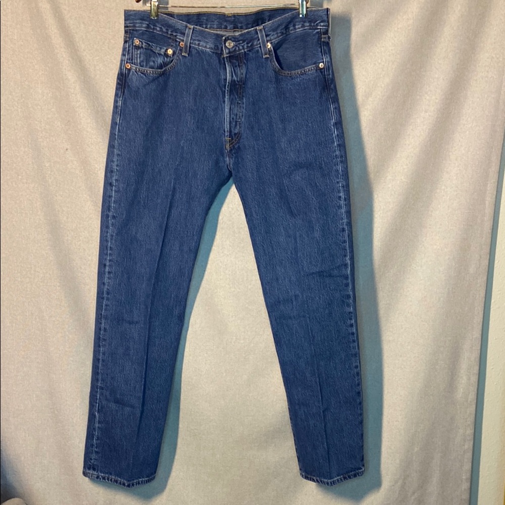 Levi Strauss &Co Classic Blue Denim Jeans 501. Size W36, L32